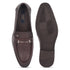 Men's Pebble Leather Dress Loafer with Contrast Band