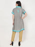 Hand embroidery Chikankari Tunic