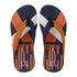 Men's Geometric Print Thong Slipers