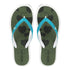 Women's Daily Wear Printed Thong Flip Flops