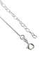 925 Sterling Silver Rhodium Plated Enamel Tortoise Pendant and Chain