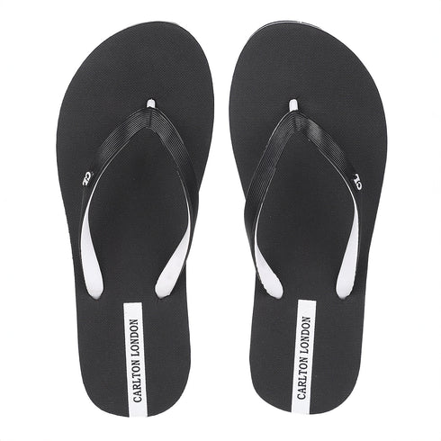Women Striped Strap Thong Sandals