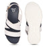 Women's Knitted Cross-Strap Sport Sandal with Buckle