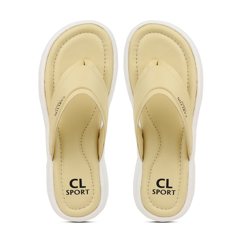 Women's Solid Color Comfort Thong Flip-Flops