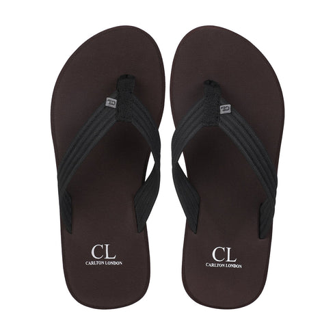 Men's Classic Striped Sole Thong Sandals