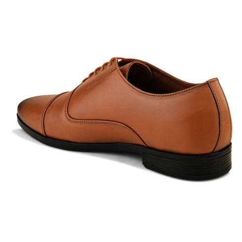 Men's Cap-Toe Lace-Up Dress Shoes