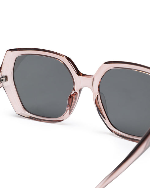 Women Brown Toned Black UV Protected Lens Oversized Sunglasses