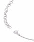 18kt Gold & Rhodium Plated Dual Tone Dangling Star Charm Necklace