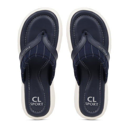 Women's Paneled Thong Comfort Flip-Flops