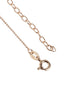 925 Sterlin Silver 18kt Rose Gold Plated Enamel Unicorn Pendant and Chain