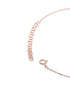 18kt Rose Gold Plated Bow Pendant and Chain