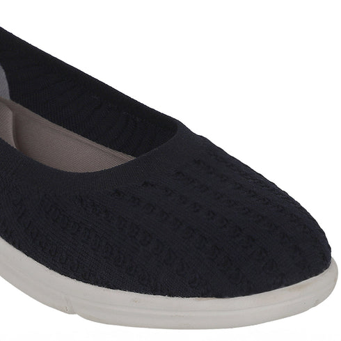 Women's FlyKnit Comfort Slip-On Ballet Flats