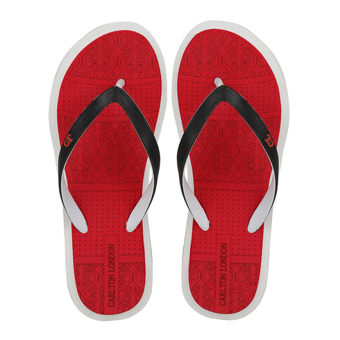 Women's Daily Wear Printed Thong Flip Flops
