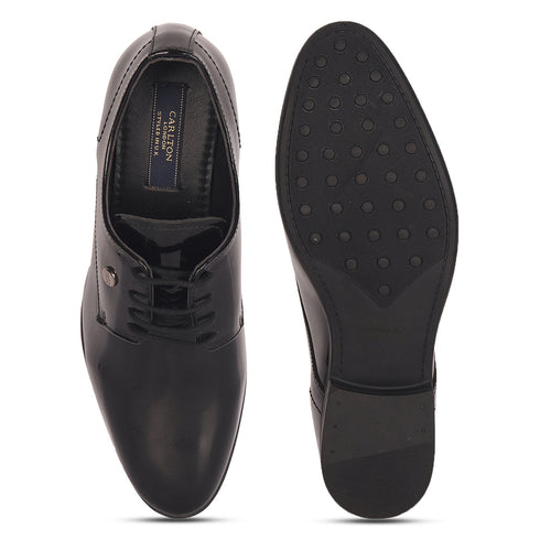 Men's High-Shine Formal Lace-Up Leather Dress Shoe