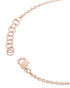 18kt Rose Gold Plated CZ Infinity Charm Bracelet