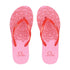 Women's Printed Thong Flip Flops