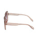 Women Nude Toned UV Protected Gradient Lens Oversized Sunglasses