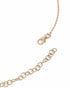 18kt Gold Plated CZ Interlocking Circle Necklace