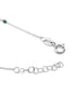 925 Sterling Silver Rhodium Plated Tree Of Life Enamel Charm Bracelet