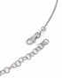 Rhodium Plated CZ Tree of Life Pendant and Chain Necklace