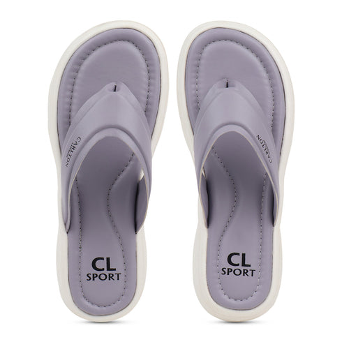 Women's Solid Color Comfort Thong Flip-Flops