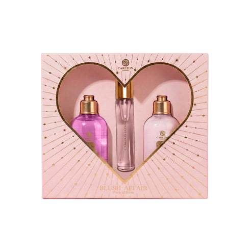 Carlton London Blush Affair Gift Set pack of 3 CLPLG114