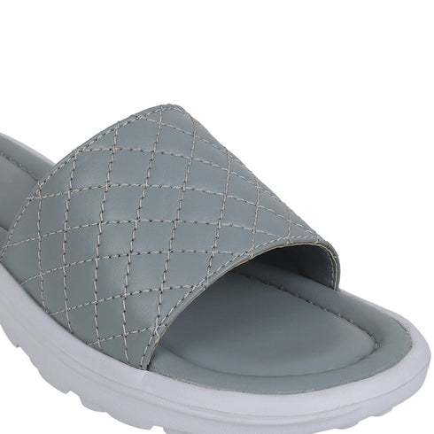 Women's Quilted Comfort Slide Sandals