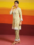 Sahiba bali in Samma Chikankari Co-ord set in Cotton for Women- Cream