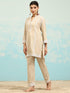 Farheen in Chikankari CO-ORD Set In for Women In Beige