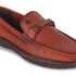 Men's Textured Leather Loafers with Cushioned EVA Comfort Sole