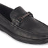 Men's Textured Leather Loafers with Cushioned EVA Comfort Sole