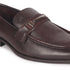 Men's Pebble Leather Dress Loafer with Contrast Band