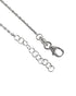925 Sterling Silver Rhodium Plated Wraparound Bracelet