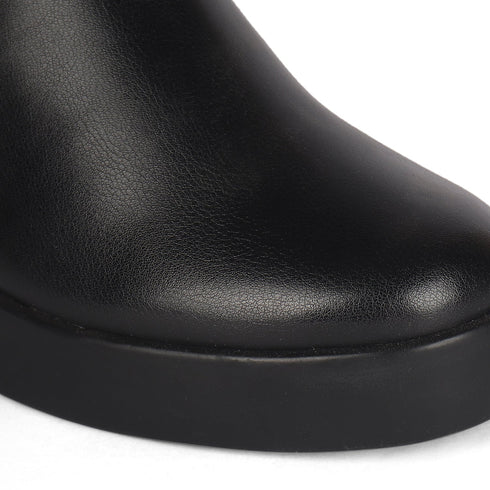 Women's Tall Riding Boot with Buckle Accent