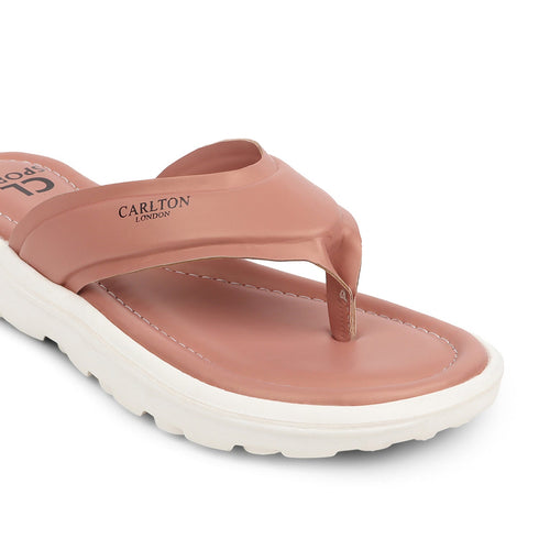 Women's Solid Color Comfort Thong Flip-Flops