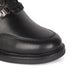 Women's Cozy Hiker Style Ankle Boot with Faux Fur Collar