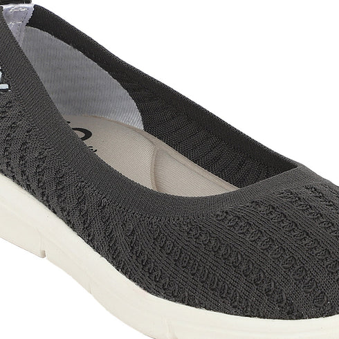 Women's FlyKnit Comfort Slip-On Ballet Flats