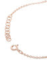 18kt Rose Gold Plated Floral Charm Bracelet