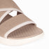 Women's Knitted Cross-Strap Sport Sandal with Buckle