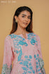 Printkari Poly Muslin Co-ord set in Pink & Sky Blue