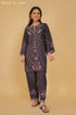 Printkari Poly Muslin Co-ord set in Black & Pink