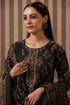 Women Green Ethnic Printed Pure Cotton Straight Kurta Set