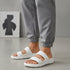 Men's Dual Strap Lightweight Comfort Slide Sandal