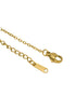 Gold Plated Openable Bold Heart Pendant and Chain