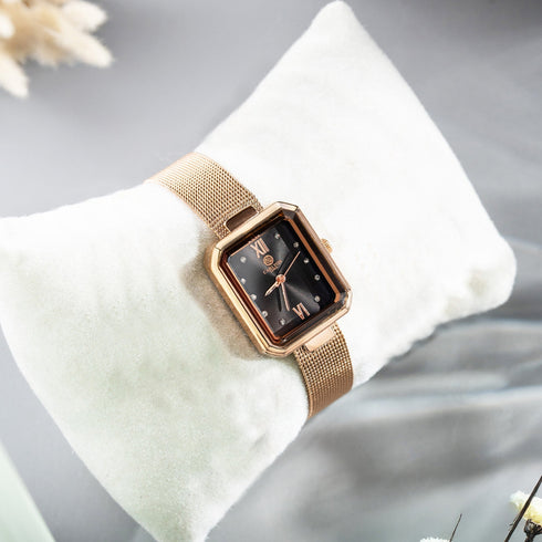 Brixton Women Analog Black Watch-CLRGMBLK
