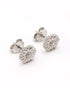 925 Sterling Silver Rhodium Plated Mini Stud Earring