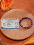 Natural Amethyst Stone Bead Bracelet for Positive Energy & Balance