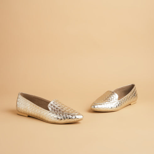 Carin Textured Loafers