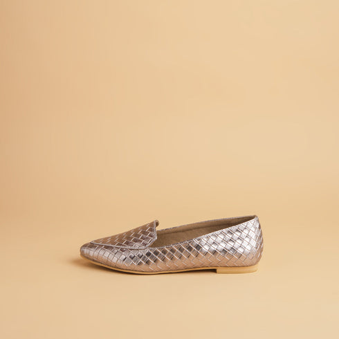 Carin Textured Loafers