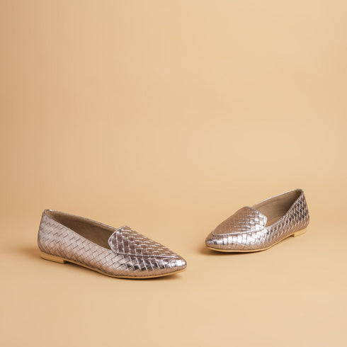 Carin Textured Loafers